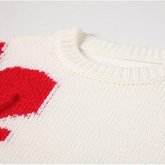 Heart Tassel Valentine Sweater - Picture 5 of 6